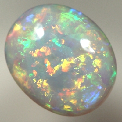 SOLID SEMI BLACK OPAL Bright crisp rolling flashes in a 3D show